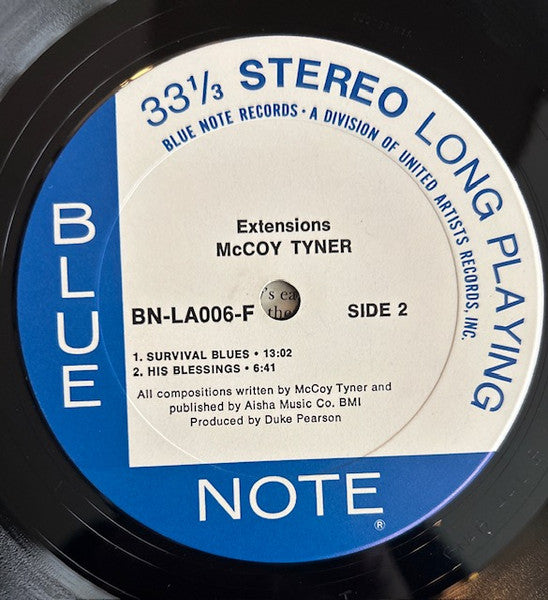 McCoy Tyner : Extensions (LP, Album, Ter)