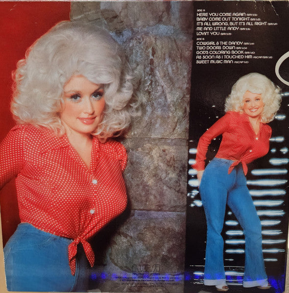 Dolly Parton : Here You Come Again (LP, Album, Wad)