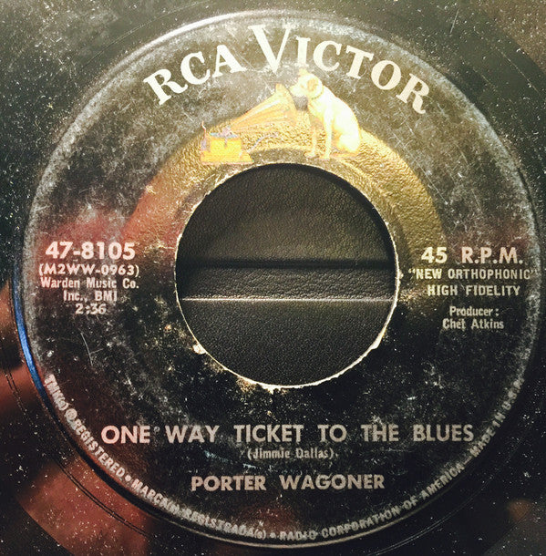 Porter Wagoner : I've Enjoyed As Much Of This As I Can Stand (7")