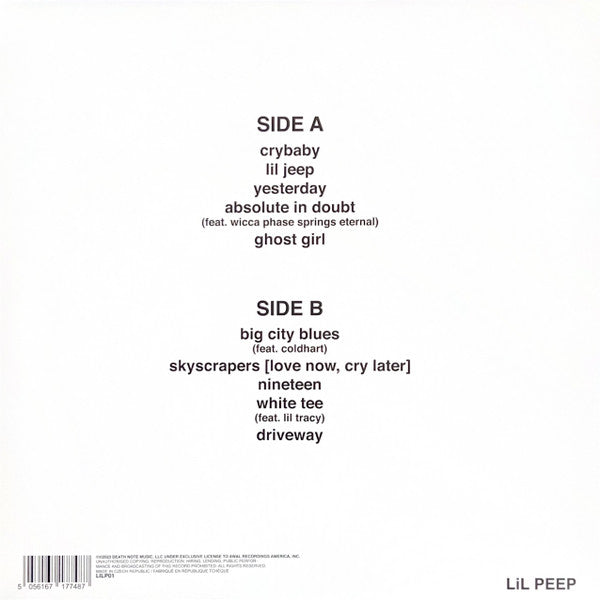Lil Peep : Crybaby (LP, Mixtape, RE, Whi)