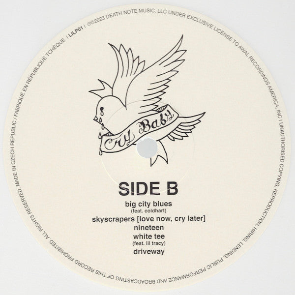 Lil Peep : Crybaby (LP, Mixtape, RE, Whi)