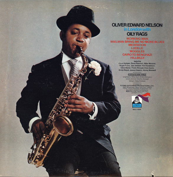 Oliver Nelson In London With Oily Rags : Oliver Edward Nelson In London With Oily Rags (LP, Album)