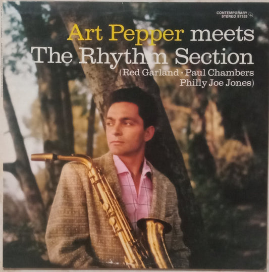 Art Pepper : Art Pepper Meets The Rhythm Section (LP, Album, RE, RM)