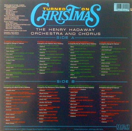 The Henry Hadaway Orchestra And Chorus : Turned On Christmas (LP, Album)