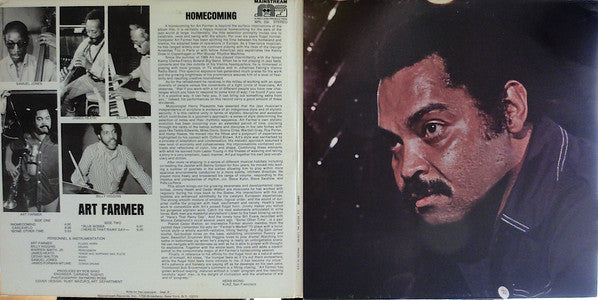Art Farmer : Homecoming (LP, Album)