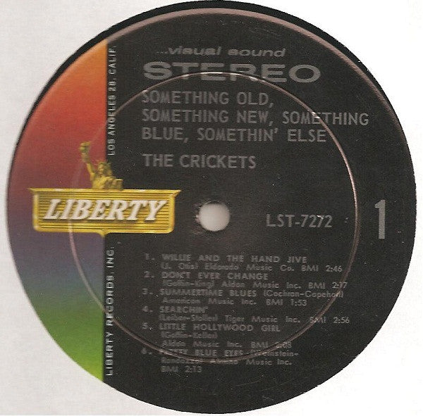 The Crickets (2) : Something Old, Something New, Something Blue, Somethin' Else !!!!!! (LP, Album)