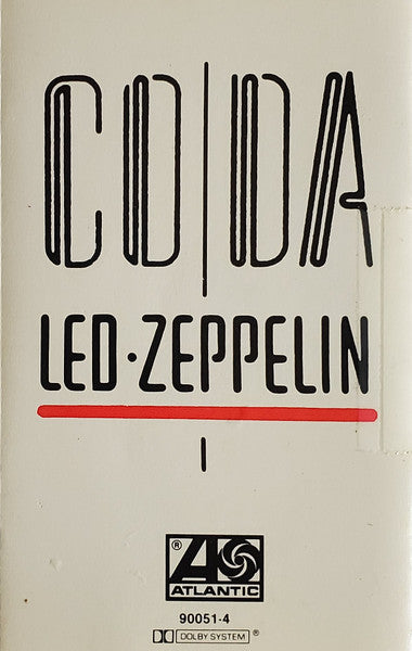 Led Zeppelin : Coda (Cass, Album)