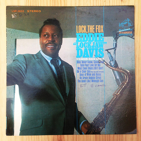 Eddie "Lockjaw" Davis : Lock, The Fox (LP, Album)