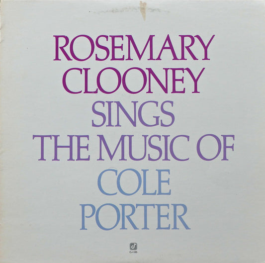 Rosemary Clooney : Rosemary Clooney Sings The Music Of Cole Porter (LP, Album)