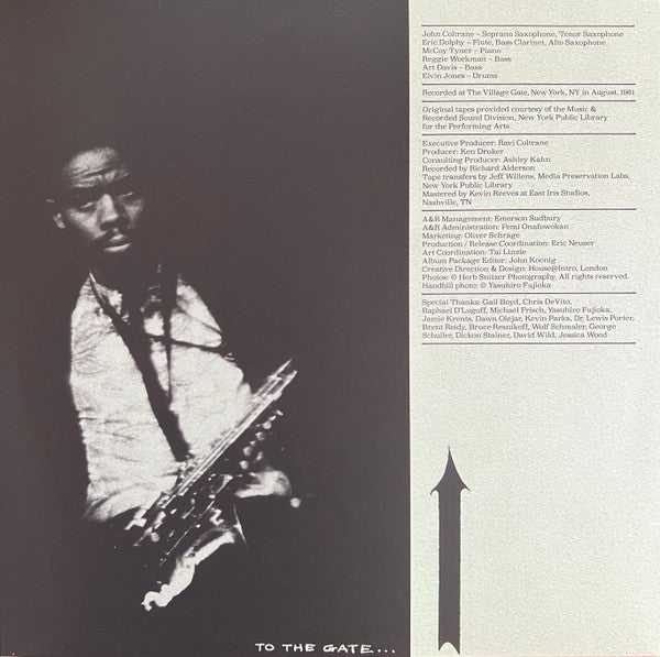 John Coltrane With Eric Dolphy : Evenings At The Village Gate (2xLP, Album, Mono, Gat)