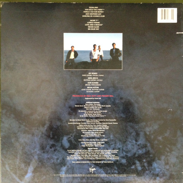 The Northern Pikes : Big Blue Sky (LP, Album, All)