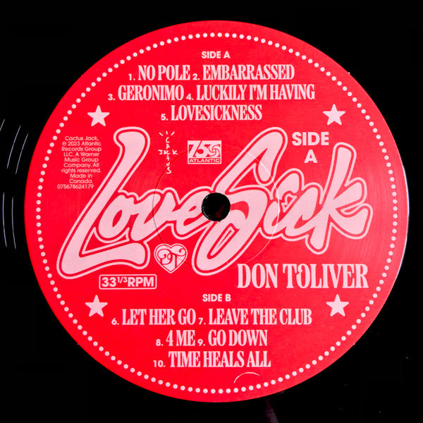 Don Toliver : Love Sick (2xLP, Album, Dlx, Gat)