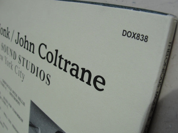 Thelonious Monk & John Coltrane : At Reeves Sound Studios In New York City (2xLP, Comp)