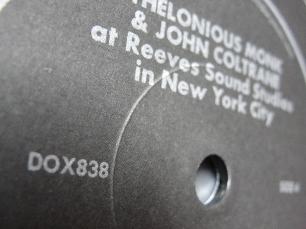 Thelonious Monk & John Coltrane : At Reeves Sound Studios In New York City (2xLP, Comp)