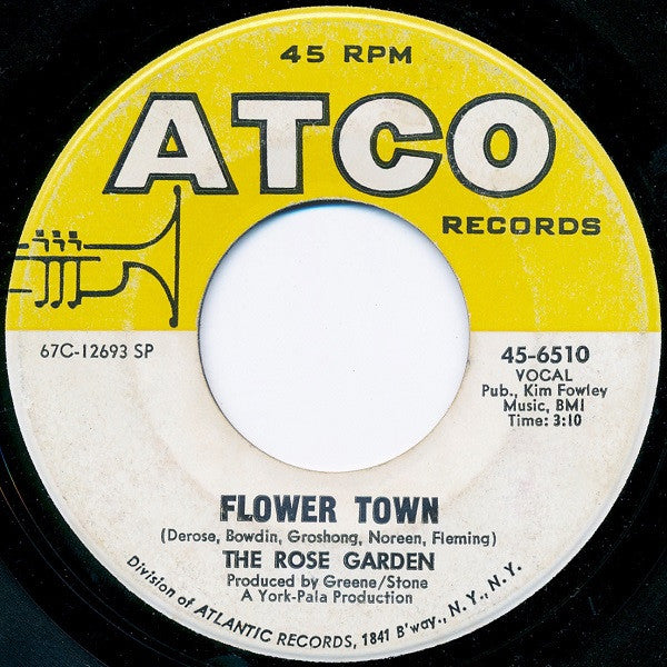 The Rose Garden : Next Plane To London (7", Single, SP )