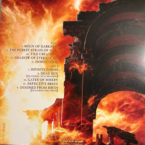 Thy Art Is Murder : Hate (LP, Album, Ltd, RE, Yel)