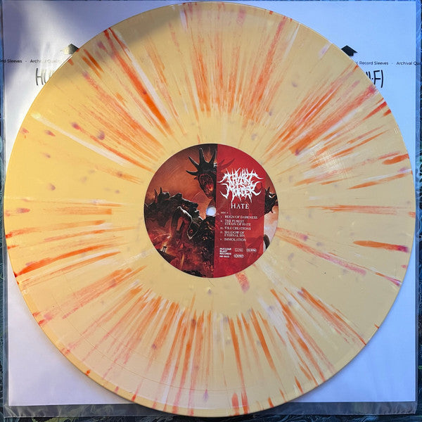 Thy Art Is Murder : Hate (LP, Album, Ltd, RE, Yel)