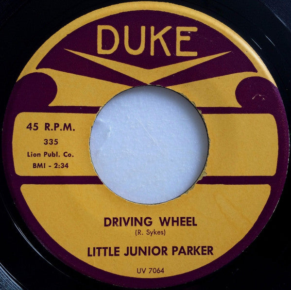 Little Junior Parker : Driving Wheel / Seven Days (7", Single, Mon)