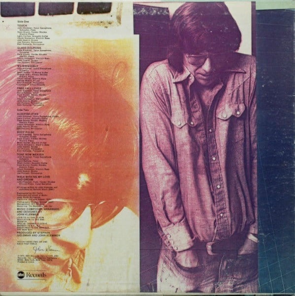 John Klemmer : Touch (LP, Album, RP)