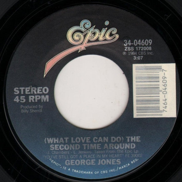 George Jones (2) : She's My Rock (7", Single, Styrene, Car)