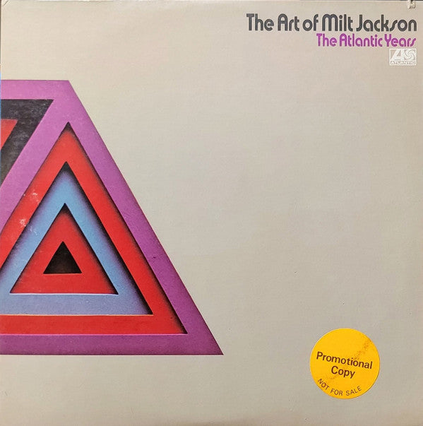 Milt Jackson : The Art Of Milt Jackson - The Atlantic Years (2xLP, Comp, Gat)