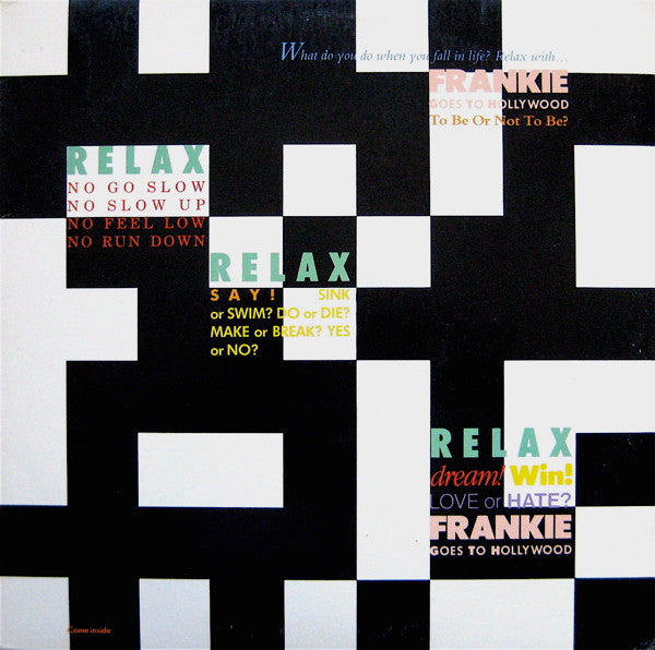 Frankie Goes To Hollywood : Relax (12", RE, SRC)
