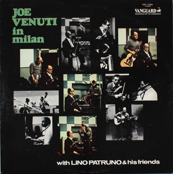 Joe Venuti With Lino Patruno : Joe Venuti In Milan With Lino Patruno & His Friends (LP, Album, RE)
