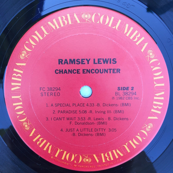 Ramsey Lewis : Chance Encounter (LP, Album, Car)