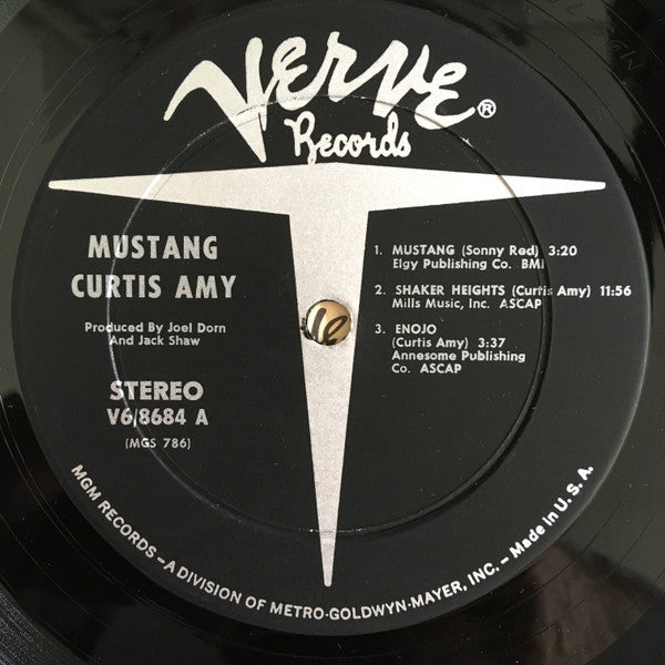 Curtis Amy : Mustang (LP, Album)