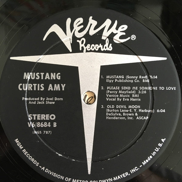 Curtis Amy : Mustang (LP, Album)