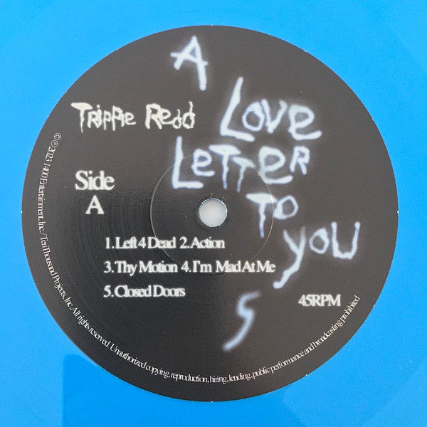 Trippie Redd : A Love Letter To You 5 (2xLP, Mixtape, Blu)