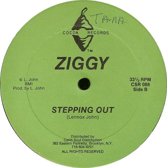 Ziggy (23) : Ouch / Stepping Out (12")