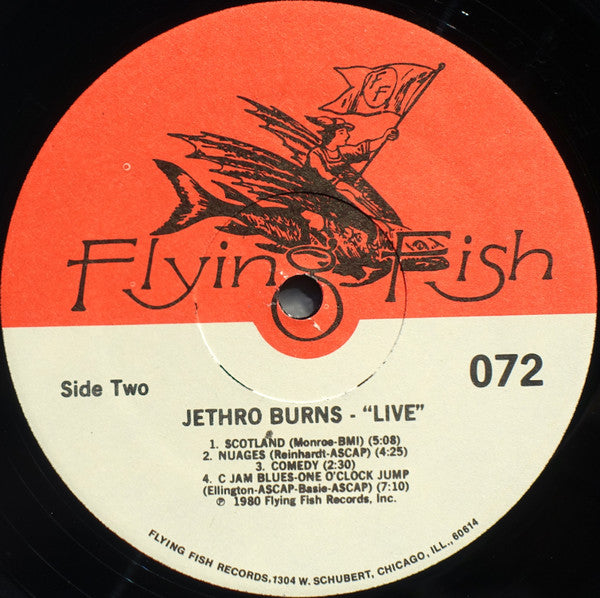 Jethro Burns : Live (LP, Album)