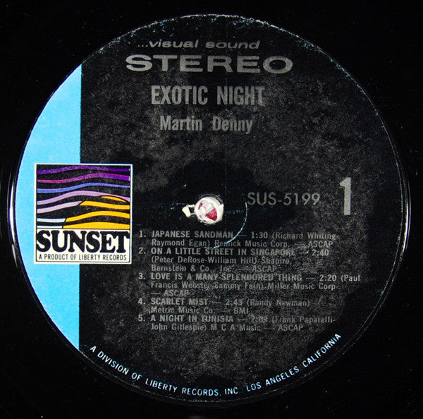 Martin Denny : Exotic Night (LP, Comp)