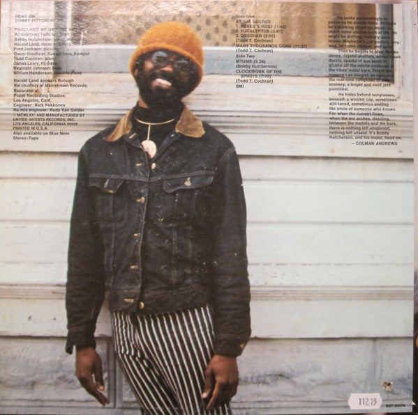 Bobby Hutcherson : Head On (LP, Album, Cal)