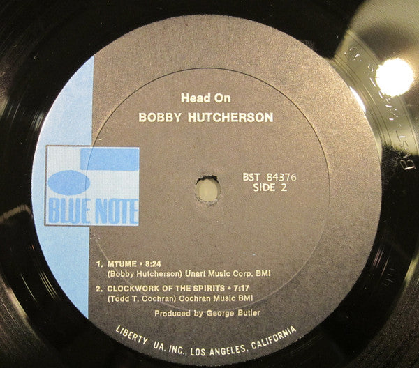 Bobby Hutcherson : Head On (LP, Album, Cal)