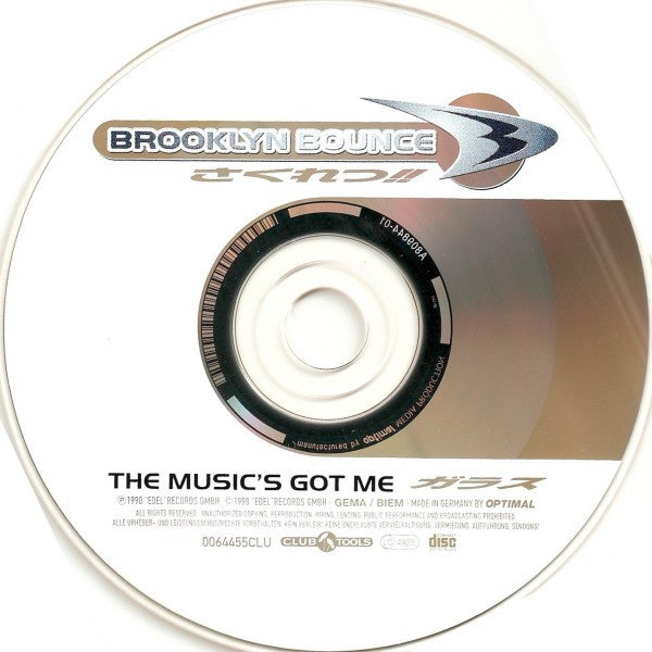 Brooklyn Bounce : The Music's Got Me (CD, Maxi)