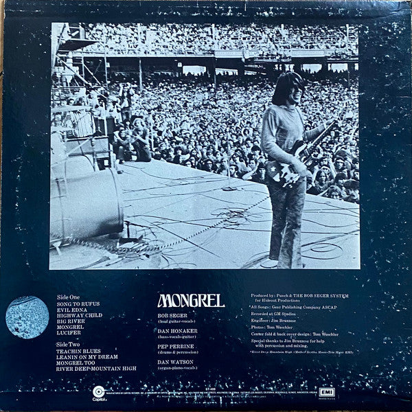 Bob Seger System : Mongrel (LP, Album, RE)