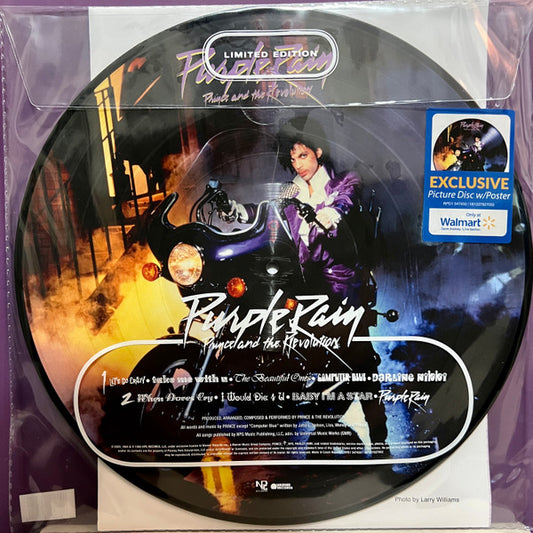 Prince And The Revolution : Purple Rain (LP, Album, Ltd, Pic, RE)