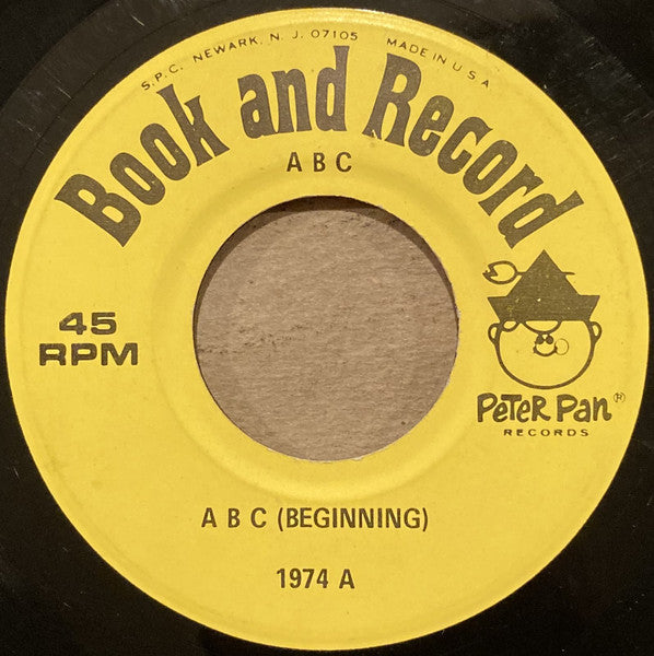 Unknown Artist : The ABC Book (7", Single, Yel)