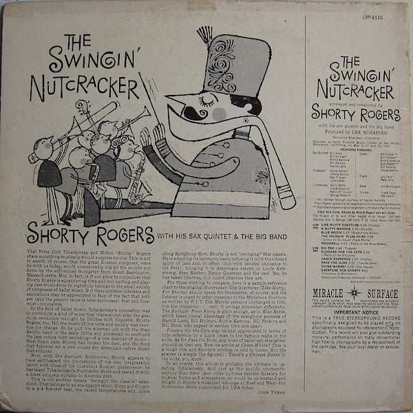 Shorty Rogers : The Swingin' Nutcracker (LP, Album)