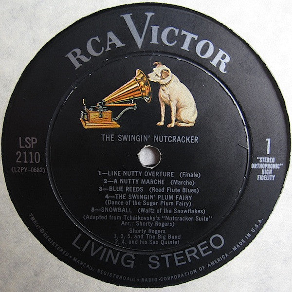 Shorty Rogers : The Swingin' Nutcracker (LP, Album)
