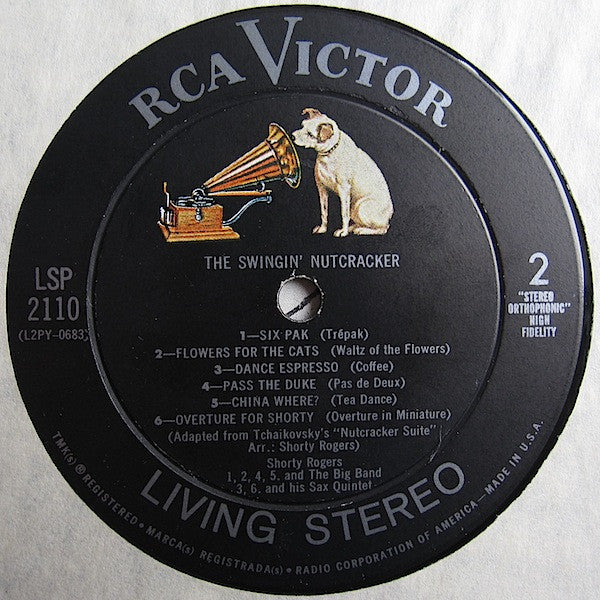 Shorty Rogers : The Swingin' Nutcracker (LP, Album)