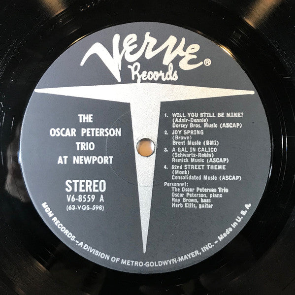The Oscar Peterson Trio And Gerry Mulligan Quartet : The Oscar Peterson Trio And The Gerry Mulligan Quartet At Newport (LP)