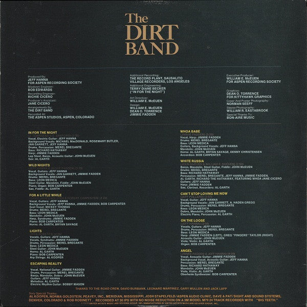 The Dirt Band : The Dirt Band (LP, Album)