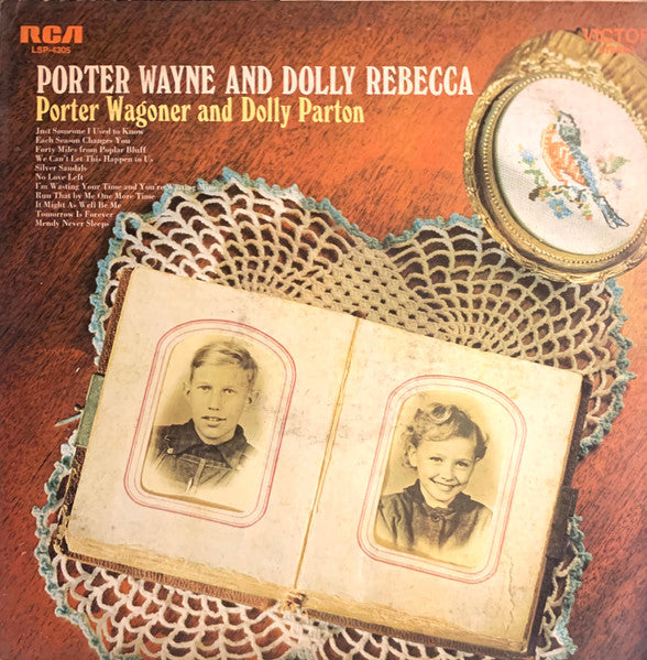 Porter Wagoner And Dolly Parton : Porter Wayne And Dolly Rebecca (LP, Album, Ind)
