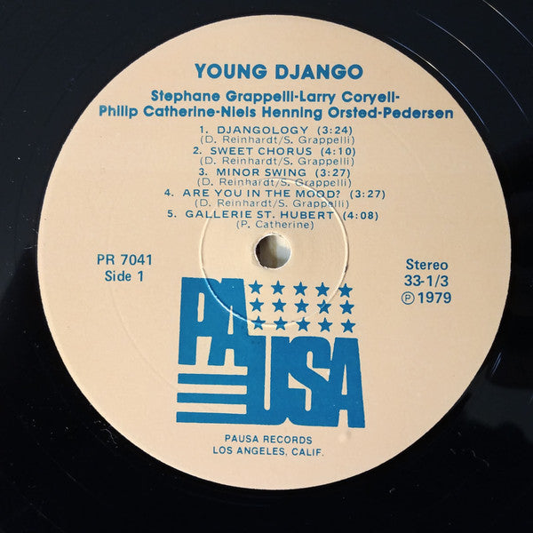 Stephane Grappelli* : Young Django (LP, Album)
