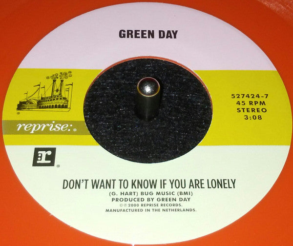 Hüsker Dü / Green Day : Don't Want To Know If You Are Lonely (7", RSD, Single, Ltd, Ora)