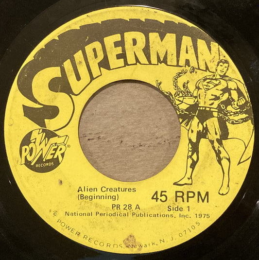 Unknown Artist : Superman: Alien Creatures (7")