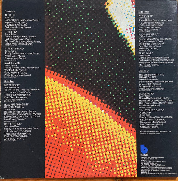 Sonny Rollins : Sonny Rollins (2xLP, Comp)